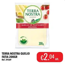 Central Cash Terra nostra queijo fatia promoção