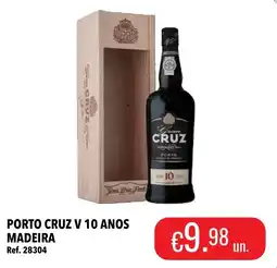 Central Cash Porto cruz v 10 anos madeira promoção