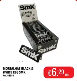 Central Cash Mortalhas black & white reg smk promoção