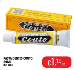 Central Cash Pasta dentes couto promoção