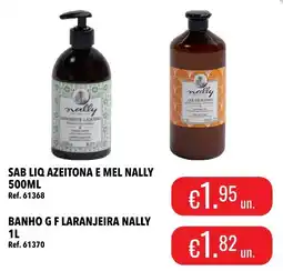 Central Cash Sabonete liquido azeite e mel nally promoção