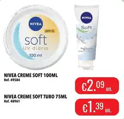 Central Cash nivea creme soft 100ml promoção