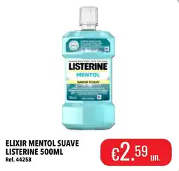 Central Cash Elixir mentol suave listerine promoção