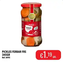 Central Cash pickles ferbar frs promoção