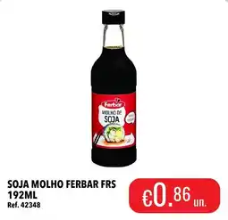 Central Cash Soja molho ferbar promoção