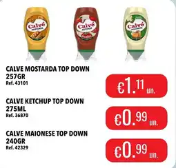 Central Cash Calve mostarda top down promoção