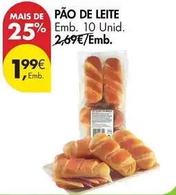 Pingo Doce Pão de leite promoção