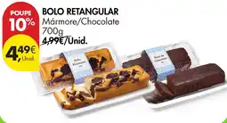 Pingo Doce Bolo retangular promoção