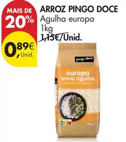 Pingo Doce arroz pingo doce agulha europa promoção
