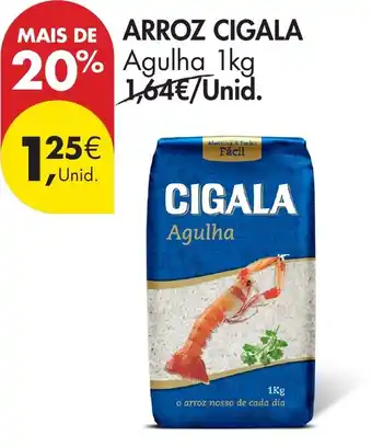 Arroz cigala agulha