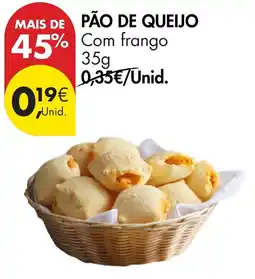 Pingo Doce Pão de queijo com frango promoção