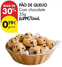 Pingo Doce Pão de queijo com chocolate promoção