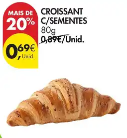 Pingo Doce Croissant c/sementes promoção