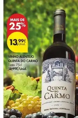 Pingo Doce Vinho alentejo quinta do carmo promoção