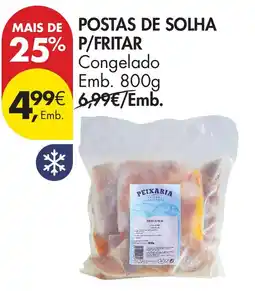 Pingo Doce Postas de solha peixaria promoção