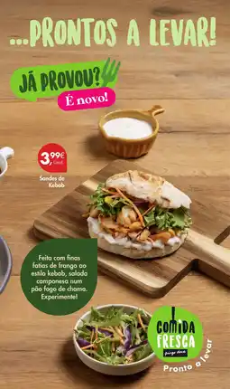 Pingo Doce Sandes de Kebab promoção