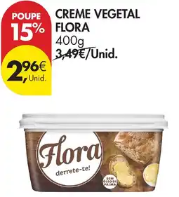 Pingo Doce Creme vegetal flora promoção