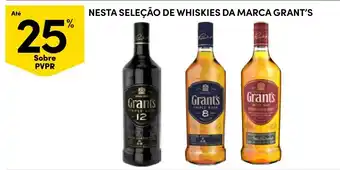 Whiskies da marca grants
