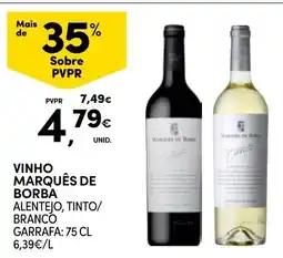 Continente vinho marquês de borba promoção