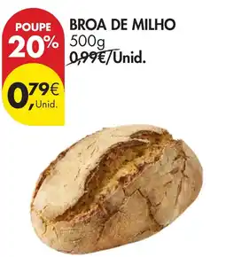 Pingo Doce Broa de milho promoção