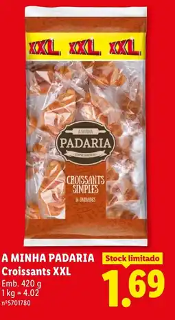 Lidl a minha padaria croissants xxl promoção