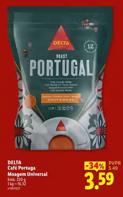 Lidl Delta café portuga moagem universal promoção