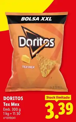 Lidl Doritos Tex Mex promoção