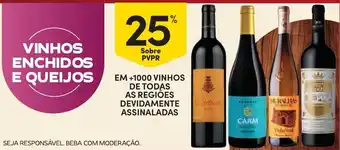 Continente Em +1000 vinhos de todas as regiões devidamente promoção