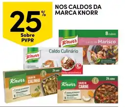 Continente Nos caldos da marca knorr promoção