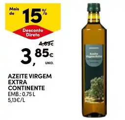 Continente azeite virgem extra continente promoção
