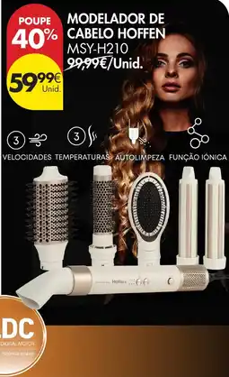 Pingo Doce Modelador de cabelo hoffen MSY-H210 promoção