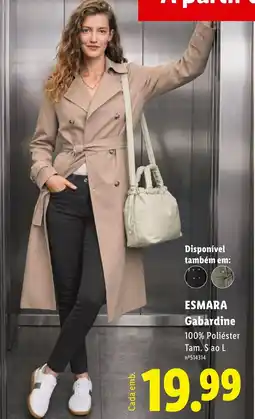 Lidl esmara gabardine promoção