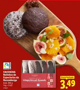 Lidl favorina bolinhos de especiarias da nuremberga promoção
