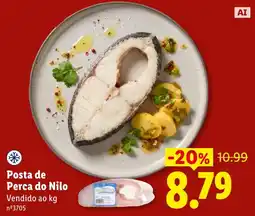 Lidl Posta de Perca do Nilo promoção