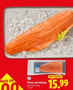 Lidl Filetes de Salmão promoção