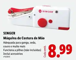 Lidl Máquina de Costura de Mão Singer promoção