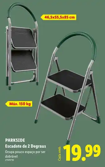 Parkside escadote de 2 degraus