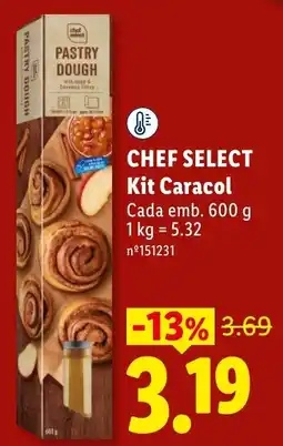 Lidl chef select kit caracol promoção