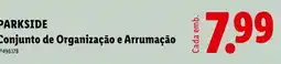Lidl Parkside conjunto de organização e arrumação promoção