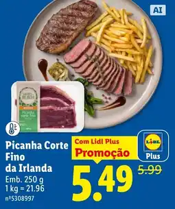 Lidl Picancha Corte Fino da Irlanda promoção
