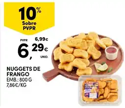 Continente Nuggets de frango promoção