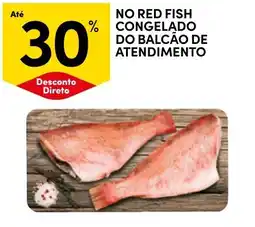 Continente Red fish congelado promoção