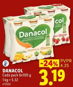 Lidl Danacol promoção