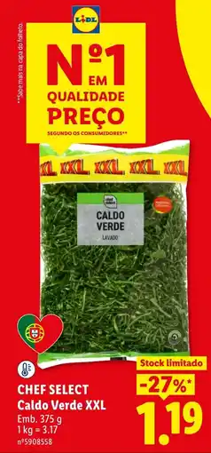 Lidl Chef Select Caldo Verde XXL promoção