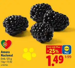 Lidl Amora Nacional promoção