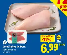 Lidl Lombinhos de Peru promoção