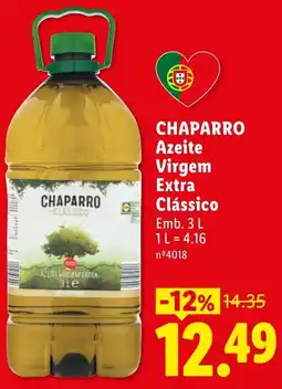 Lidl chaparro azeite virgem extra clássico promoção
