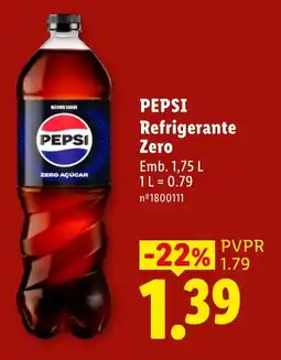 Lidl Pepsi refrigerante zero promoção