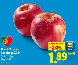 Lidl Maçã Gala de Alcobaça IGP promoção