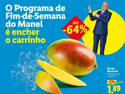 Lidl Manga Maturada promoção